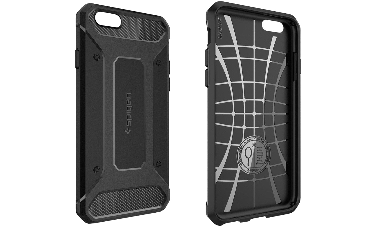Spigen Rugged Armor do iPhone 6/6s Black