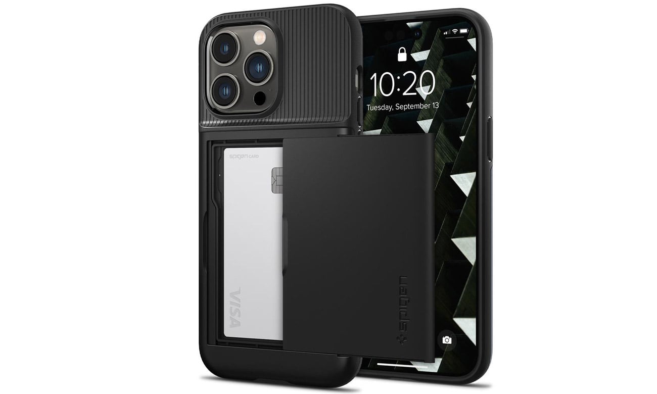 Etui Spigen Slim Armor CS do iPhone 14 Pro Max black