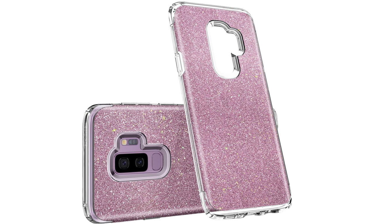 Spigen Slim Armor do Galaxy S9+ Glitter Rose 8809565306563