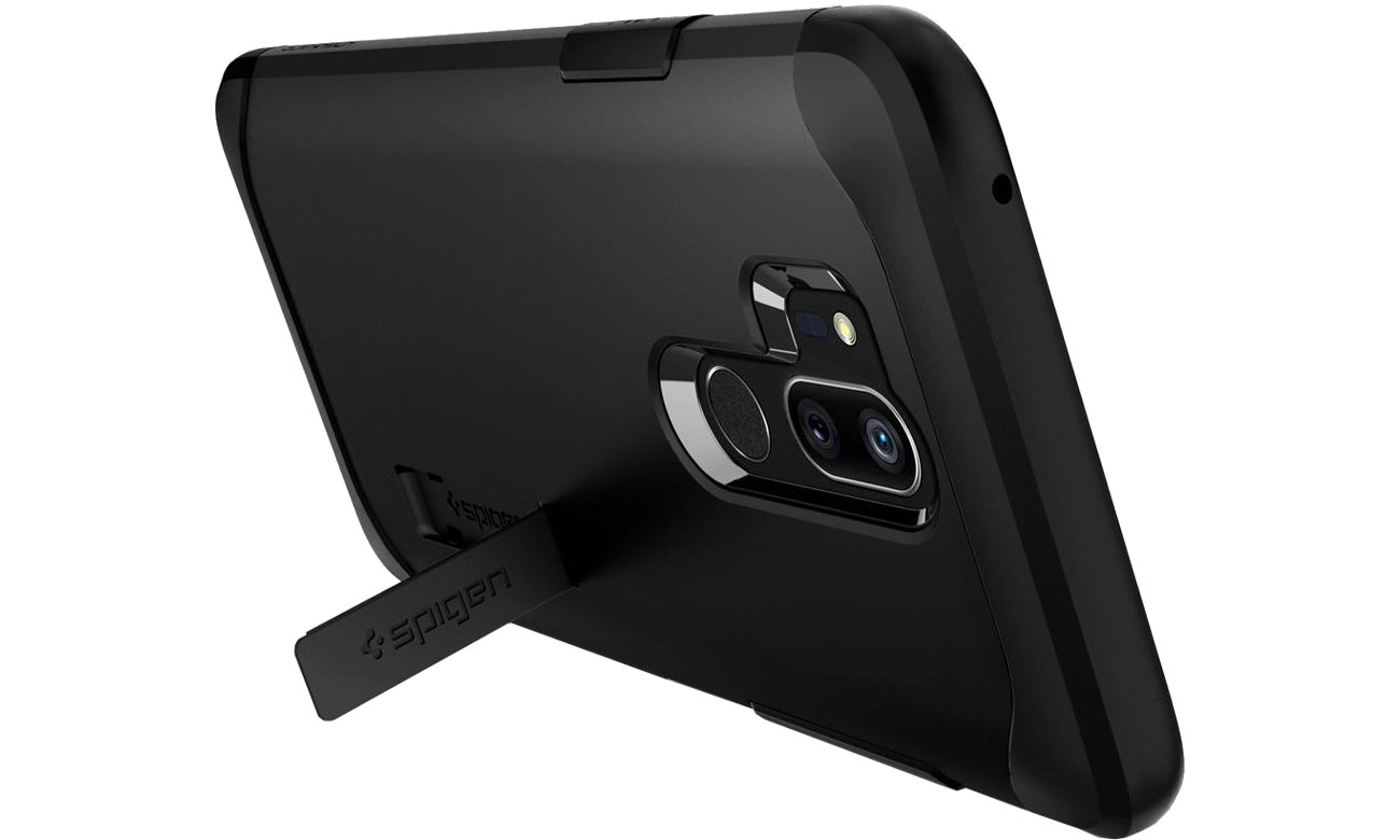 Spigen Slim Armor do LG G7 ThinQ Black Podstawka