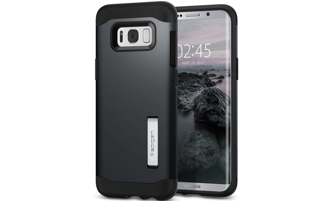 Spigen Slim Armor do Samsung Galaxy S8 Metal Slate