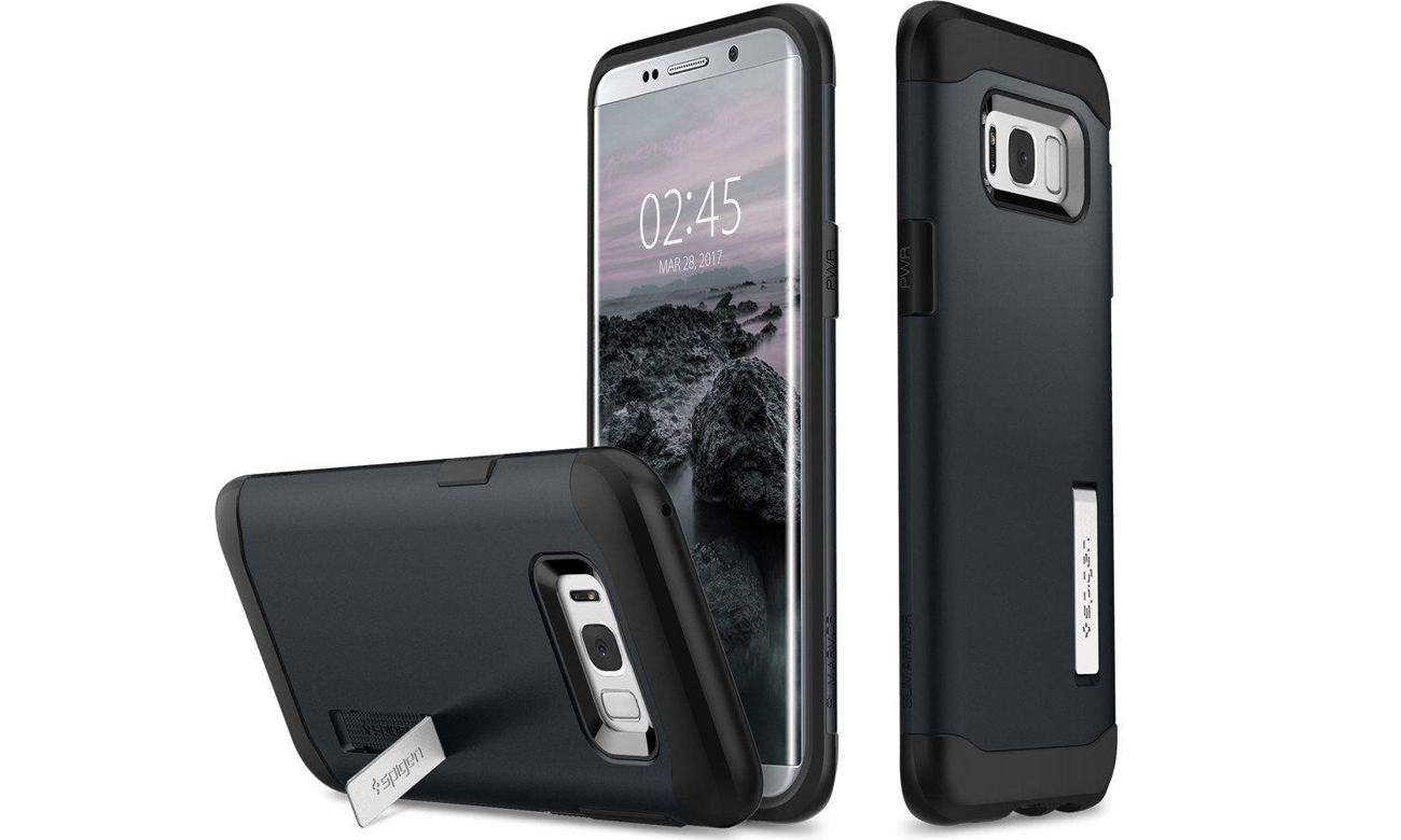 Spigen Slim Armor do Samsung Galaxy S8 Metal Slate