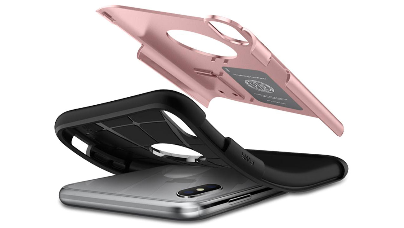 Spigen Slim Armor do iPhone XR Dwuwarstwowa konstrukcja