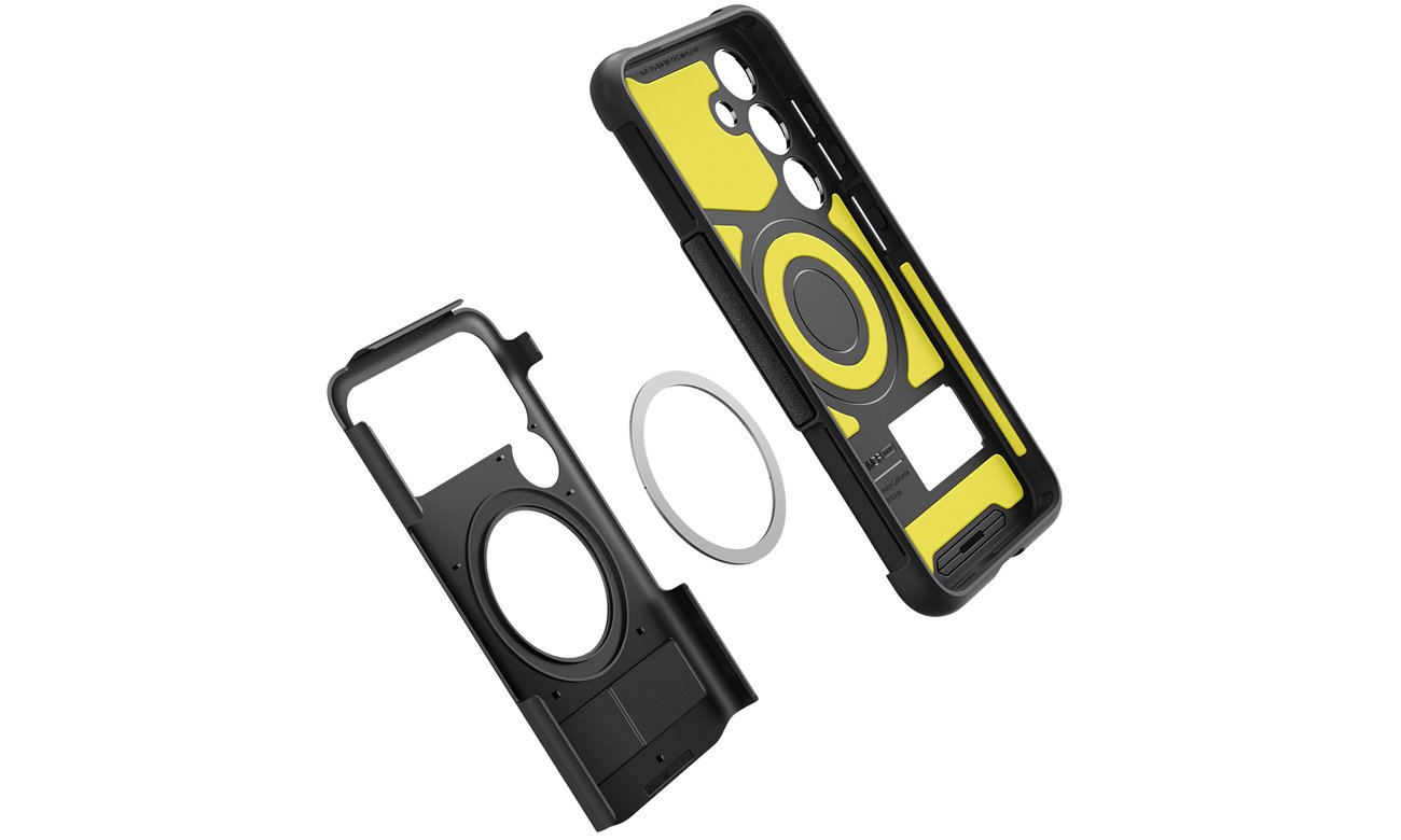Etui Spigen Slim Armor Magfit do Samsung Galaxy S24 Black - Zgodność z technologią MagSafe