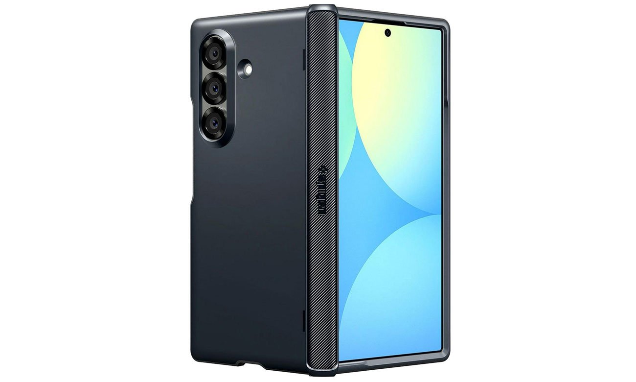 Etui Spigen Slim Armor Pro do Samsung Galaxy Z Fold 7 Metal Slate