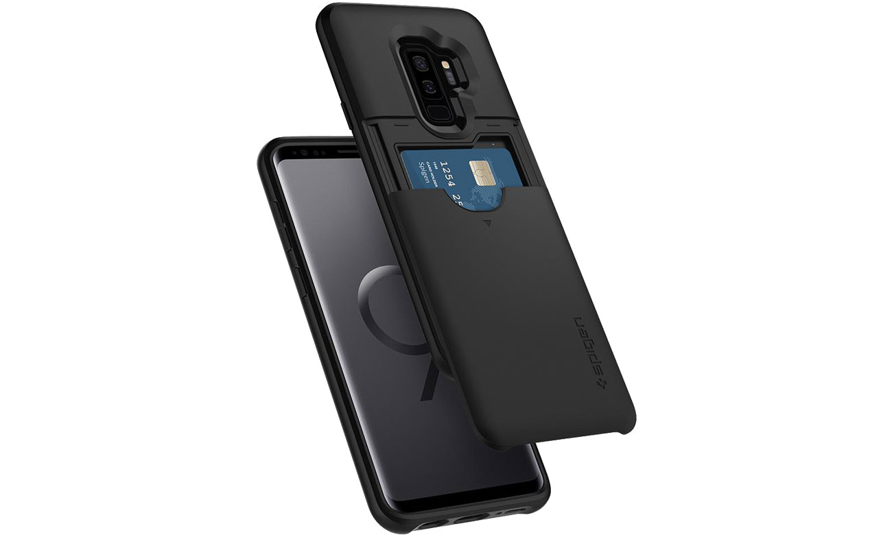 Spigen Slim Armor CS do Galaxy S9+ Black Dopasowanie do telefonu
