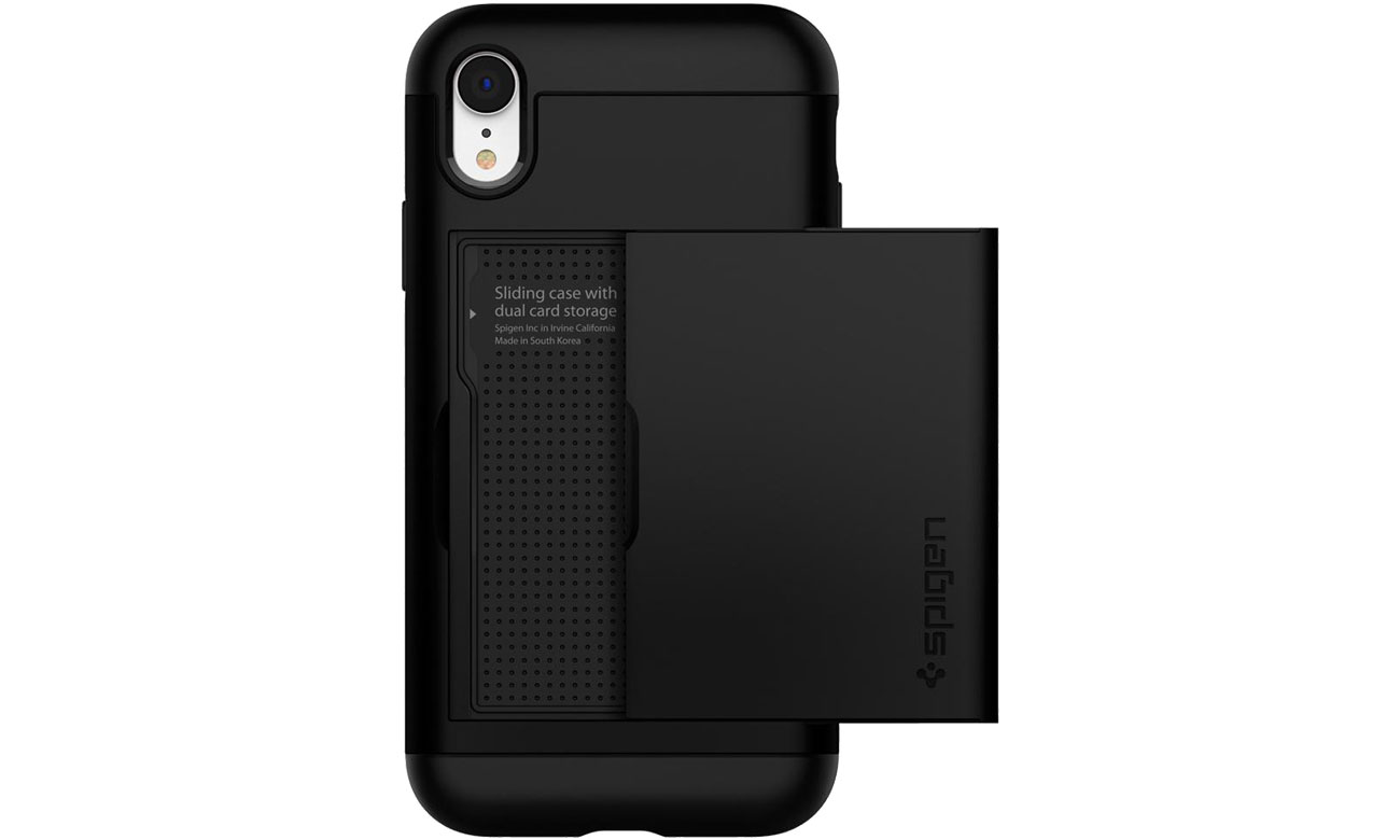 Spigen Slim Armor CS do iPhone XR Schowek na karty