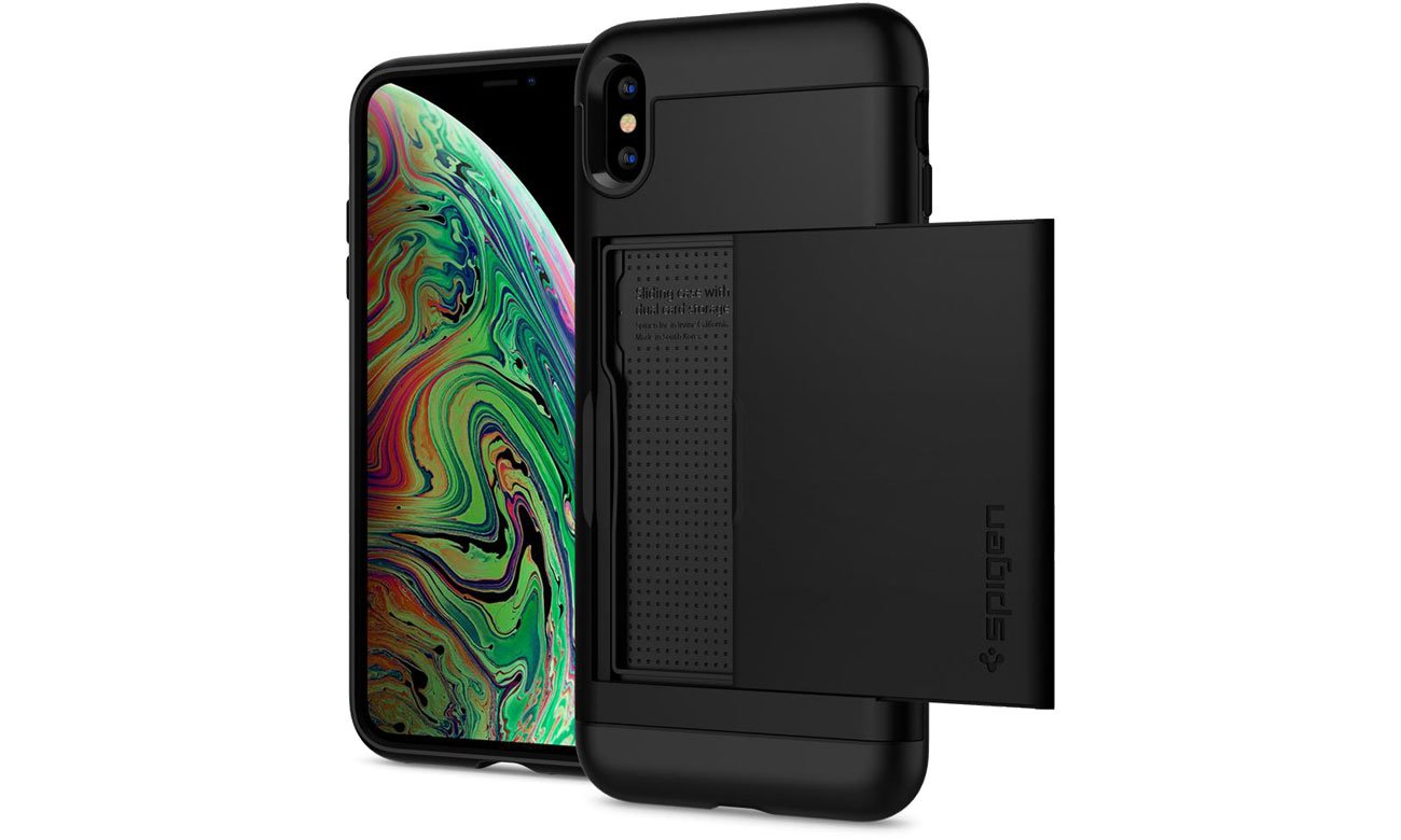 Spigen Slim Armor CS do iPhone XS Max Black 065CS24842 / 8809613763638