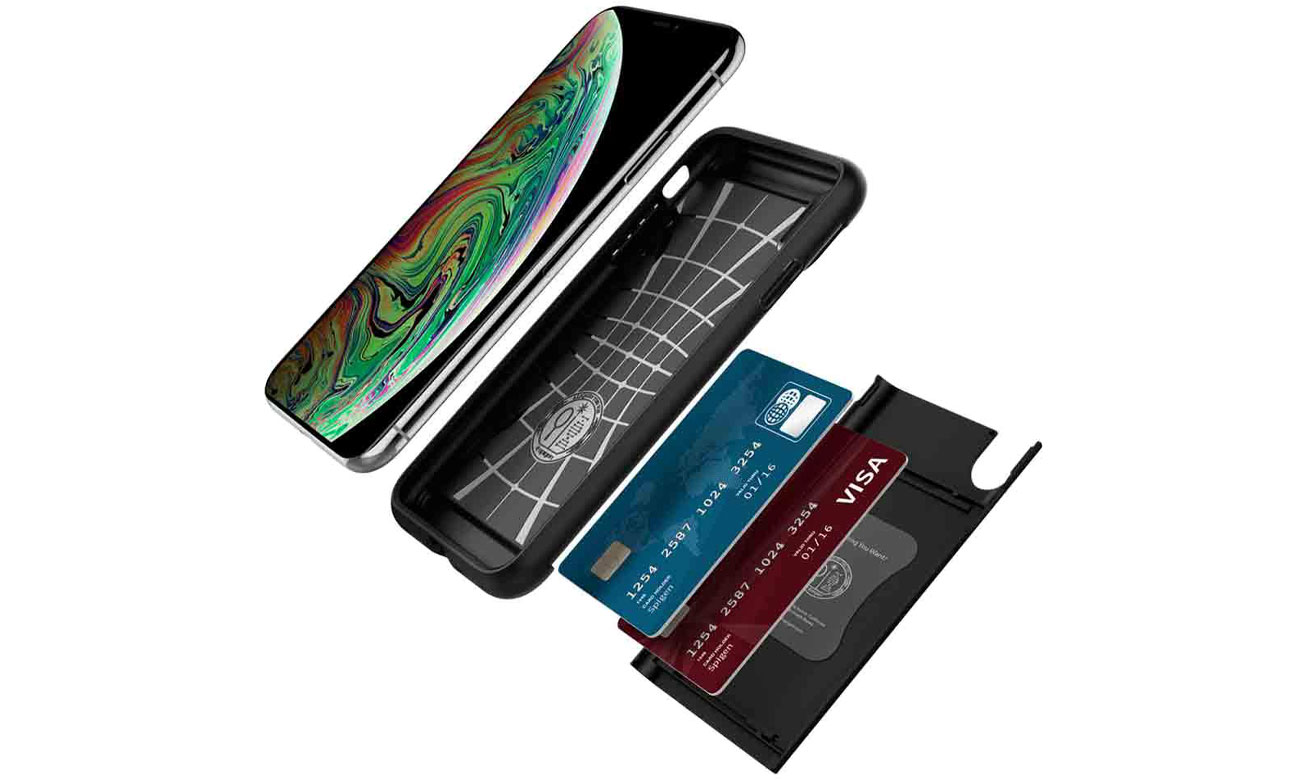 Spigen Slim Armor CS do iPhone XS Max Black