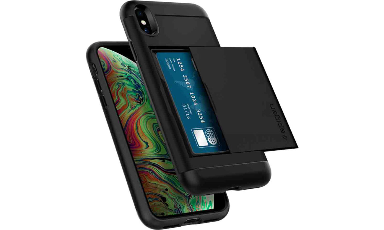 Spigen Slim Armor CS do iPhone XS Max Black