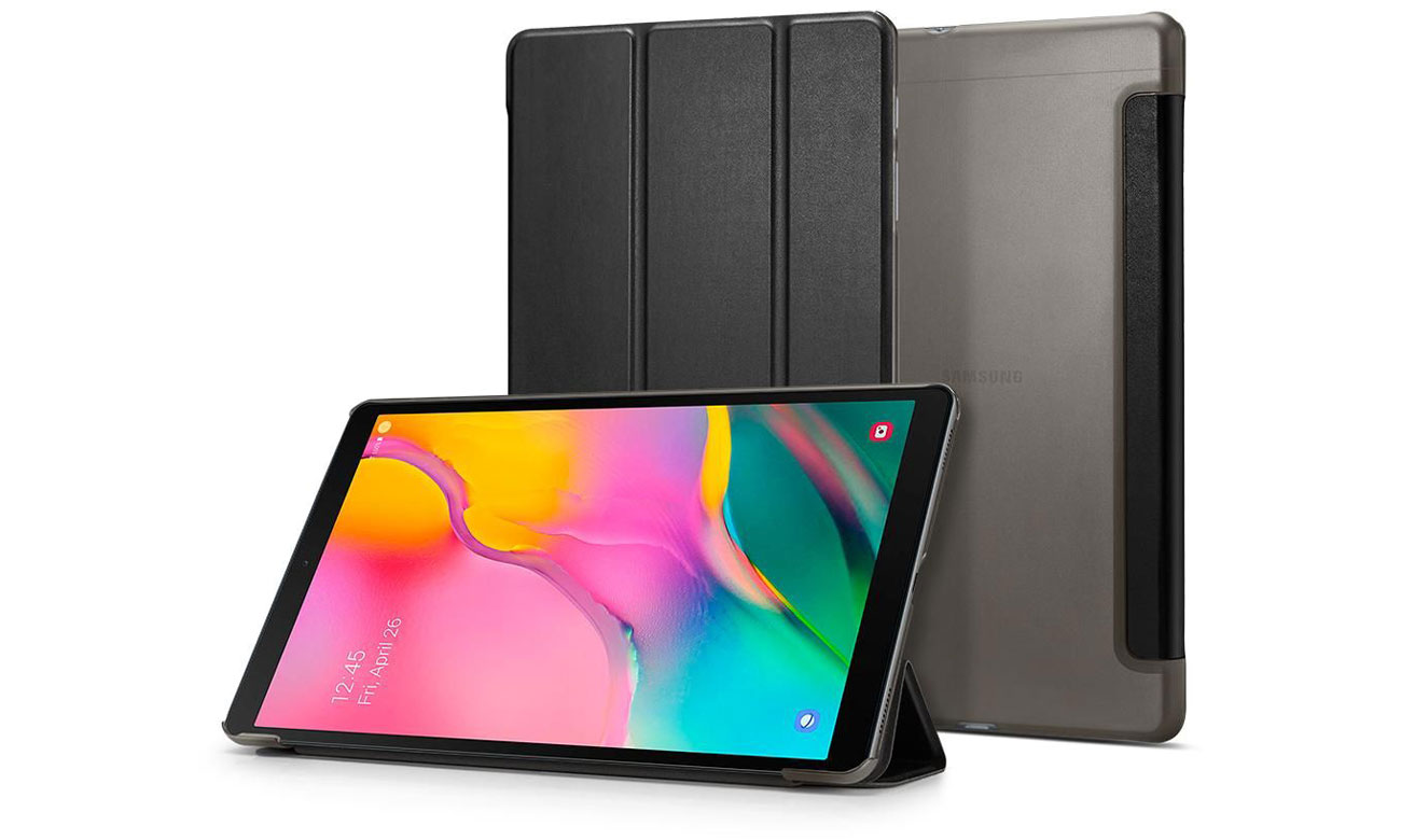 Etui na tablet Spigen Smart Fold do Galaxy Tab A 2019 T510/T515 czarny 623CS26447