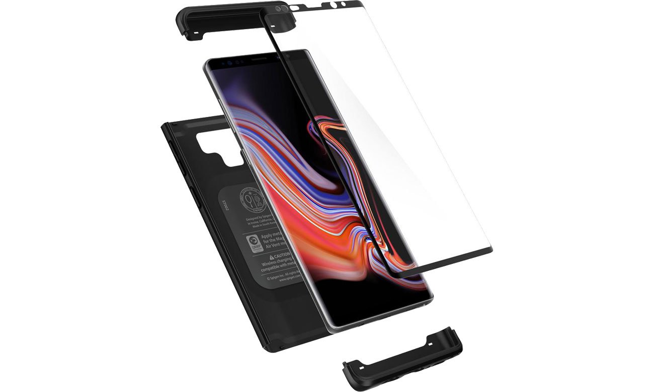 Spigen Thin Fit 360 do Samsung Galaxy Note 9 Black 599CS24581