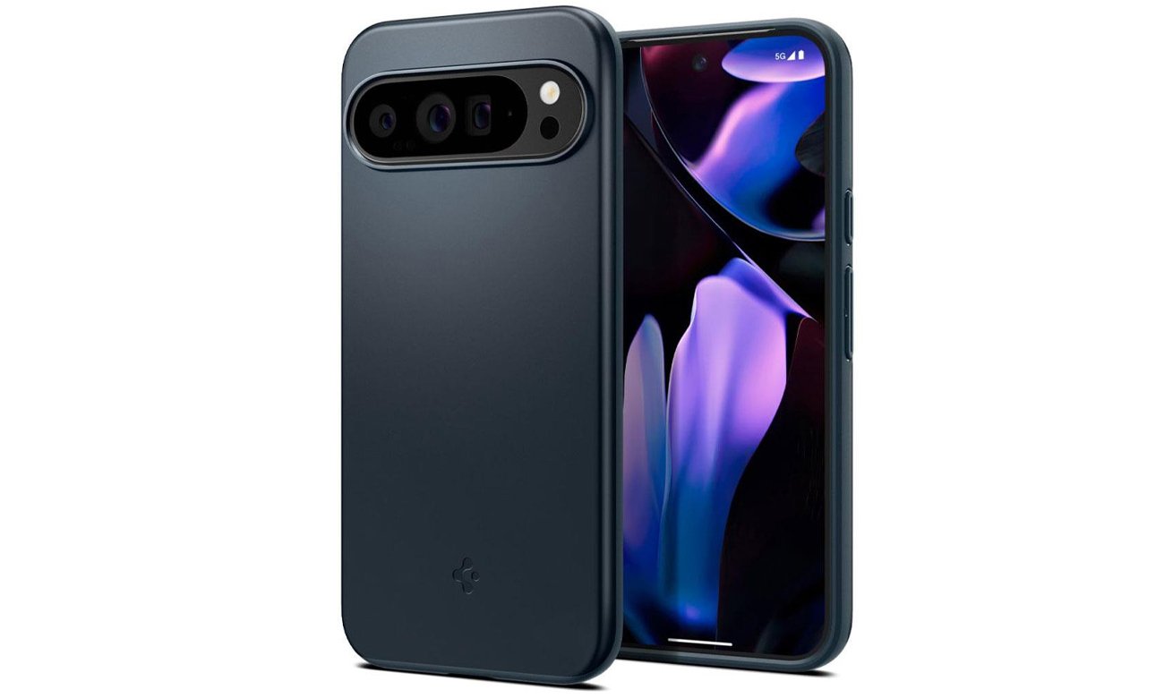 Spigen Thin Fit do Google Pixel 9 Pro XL Metal Slate