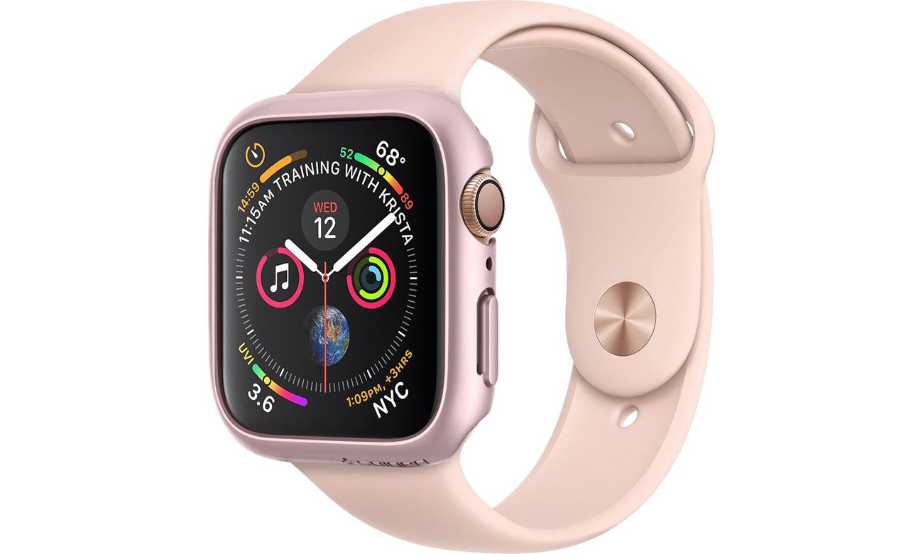 Obudowa Thin Fit Apple Watch 4/5 40 mm Rose Gold