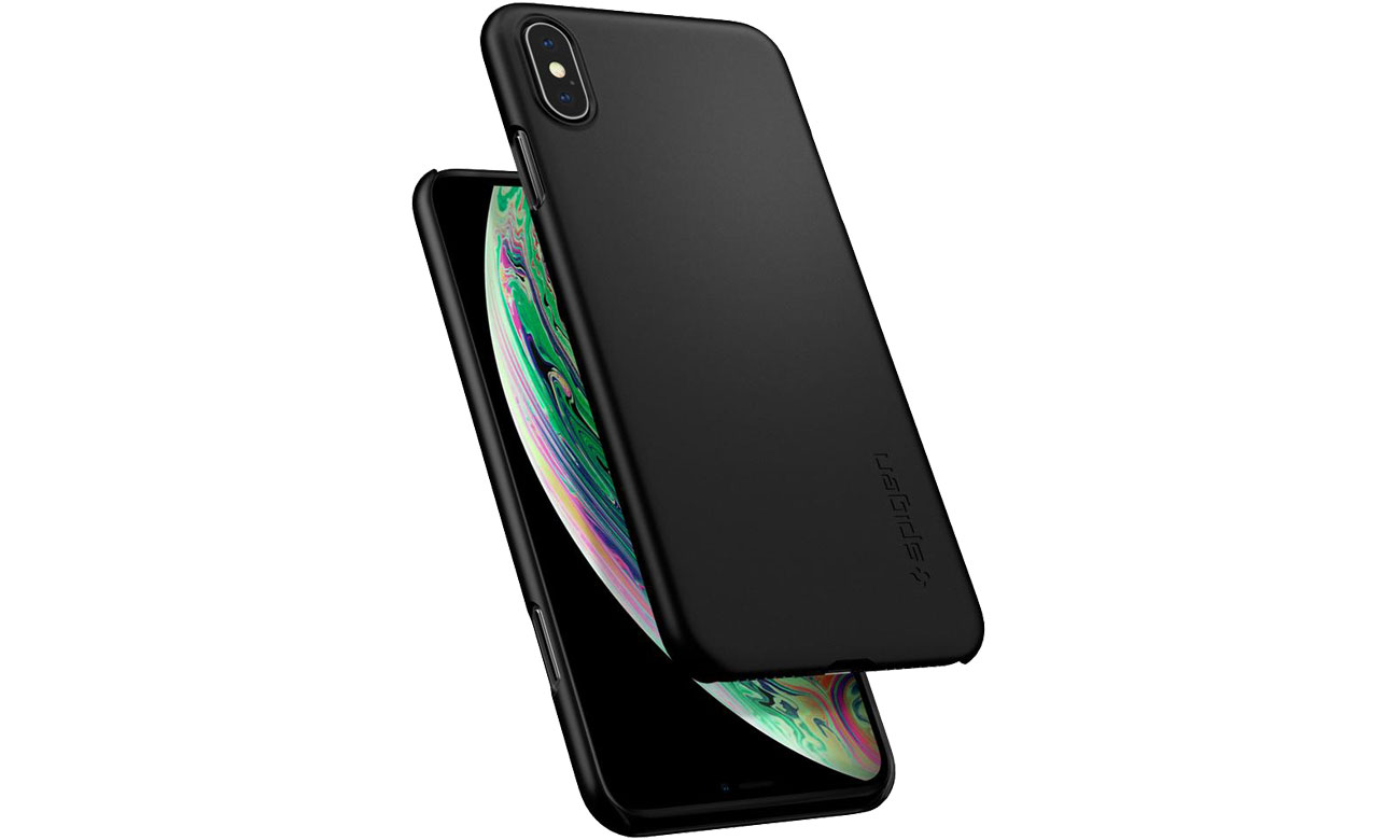 Spigen Thin Fit do iPhone XS Max Black 8809613763454