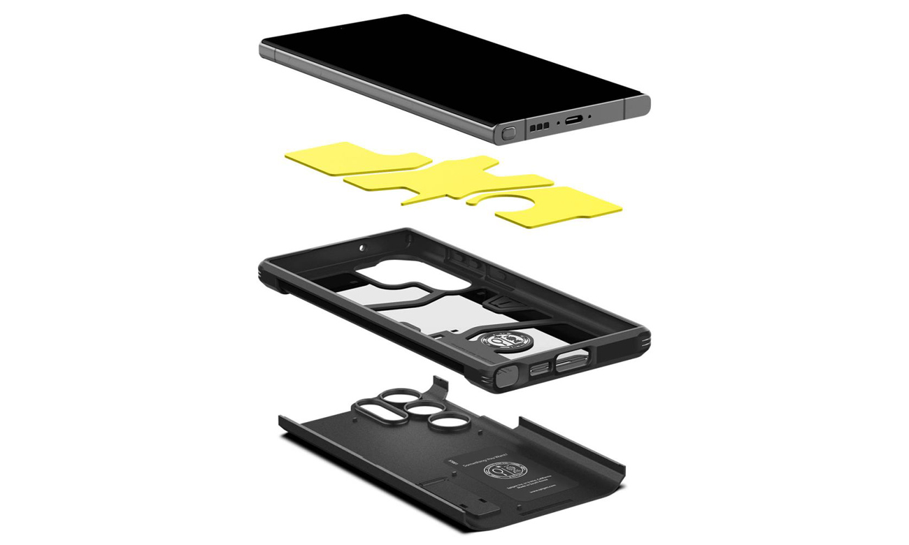 Tough Armor do Samsung Galaxy S23 Ultra warstwy