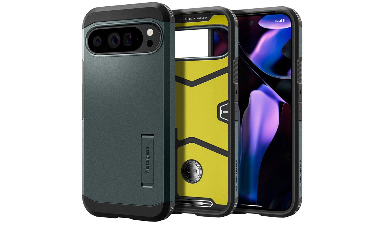 Spigen Tough Armor do Google Pixel 9 Pro XL Abyss Green
