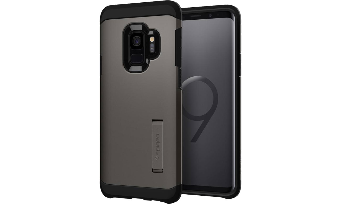 Etui Spigen Tough Armor do Samsung Galaxy S9 Gunmetal 592CS22845