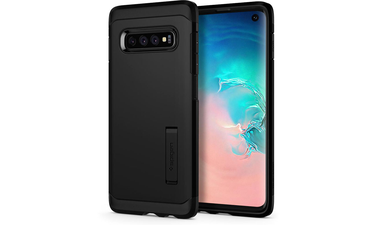 Etui Spigen Tough Armor do Samsung Galaxy S10 Black 605CS25805