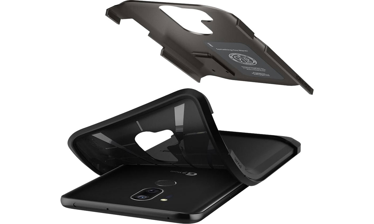 Spigen Tough Armor do LG G7 ThinQ Dwuwarstwowa ochrona