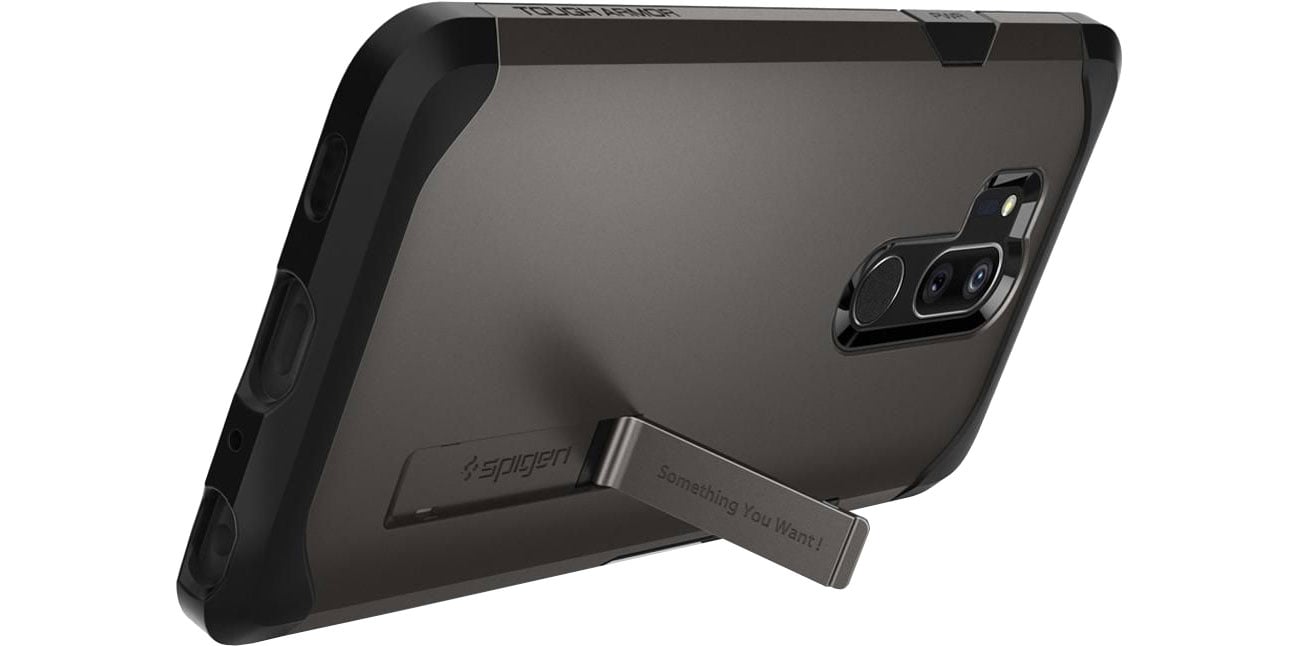 Spigen Tough Armor do LG G7 ThinQ Funkcja podstawki