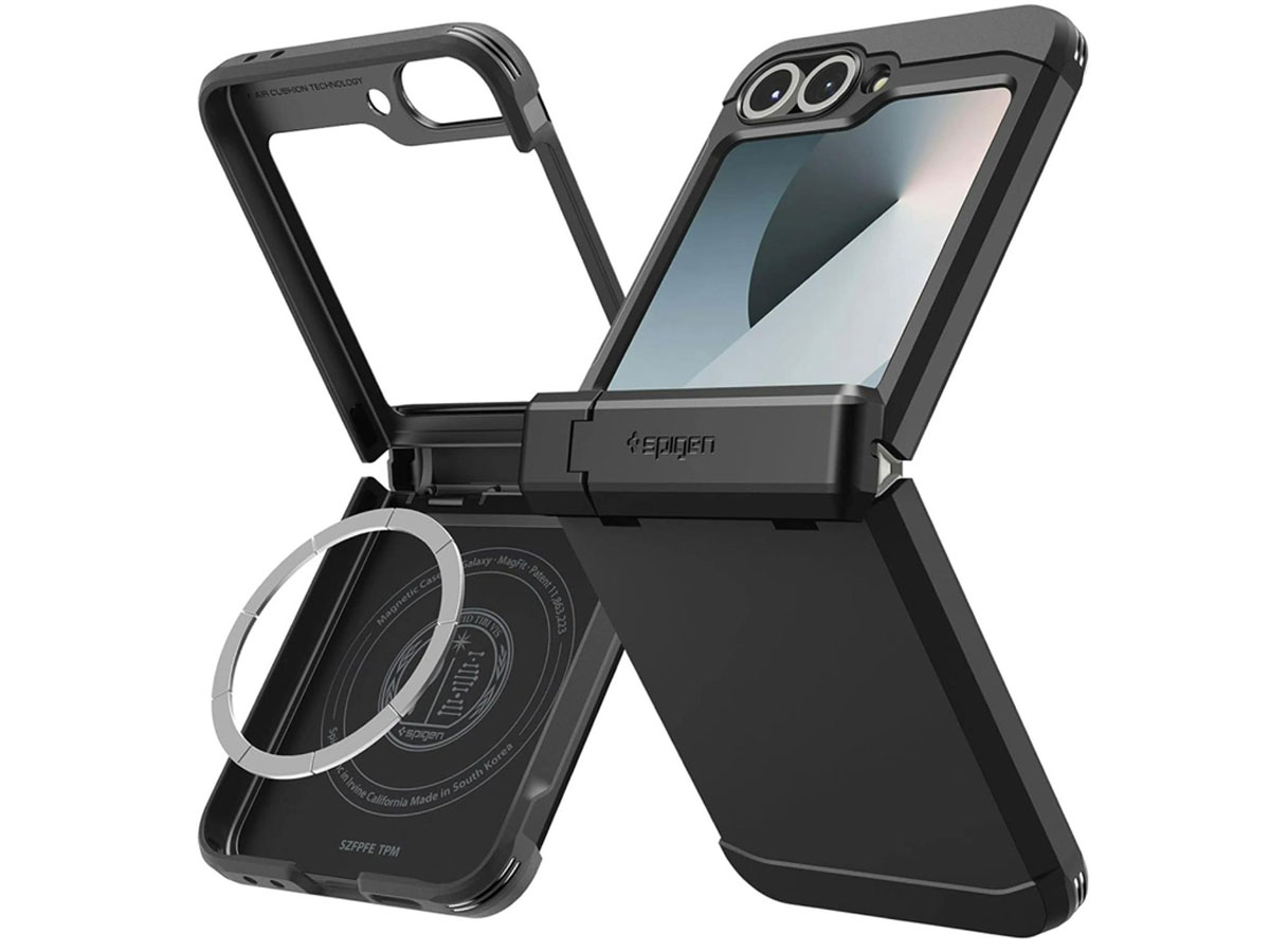 Spigen Tough Armor Pro Mag MagSafe Galaxy Z Flip 6/7 FE Black