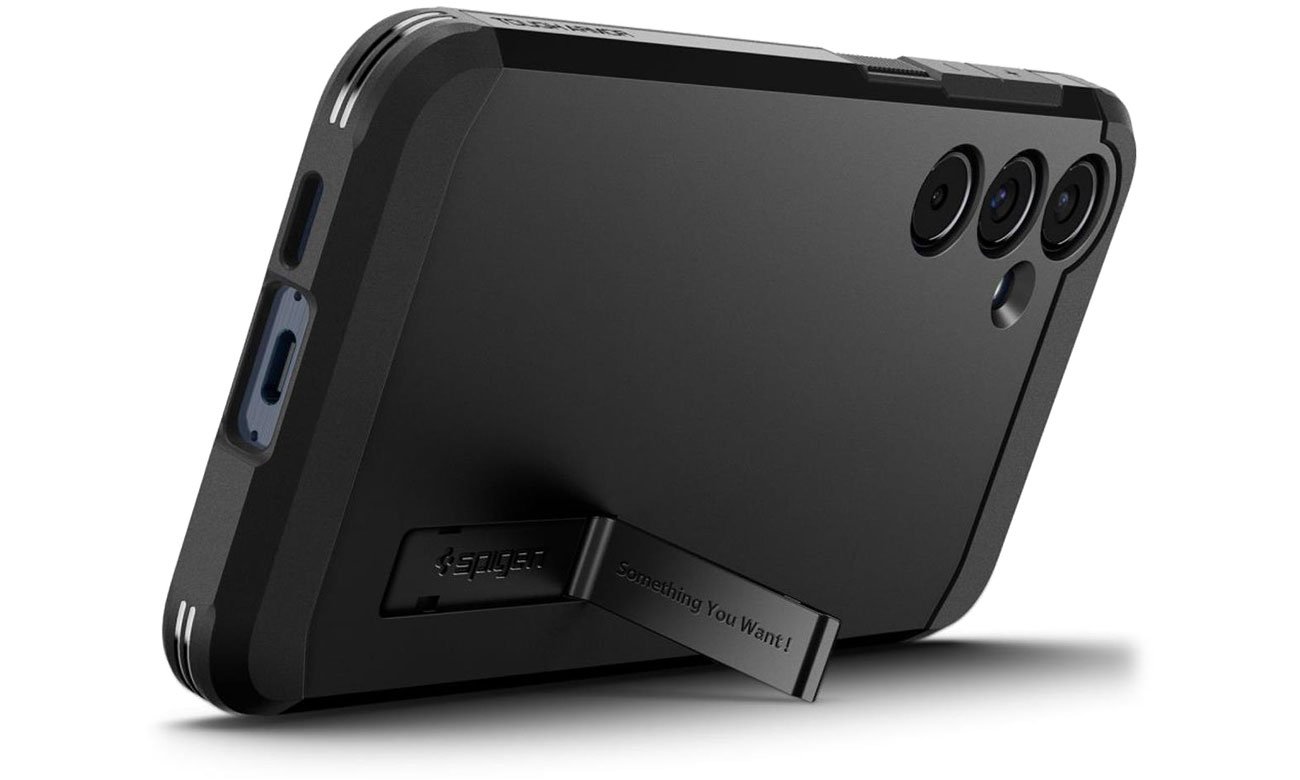 Spigen Tough Armor für Samsung Galaxy A55 5G Black Ständer