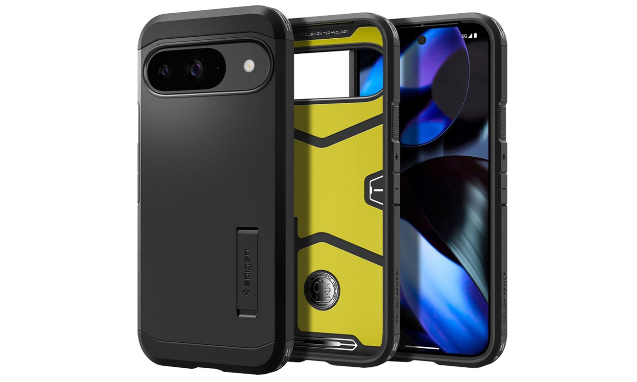 Spigen Tough Armor do Google Pixel 9 / Pixel 9 Pro Black