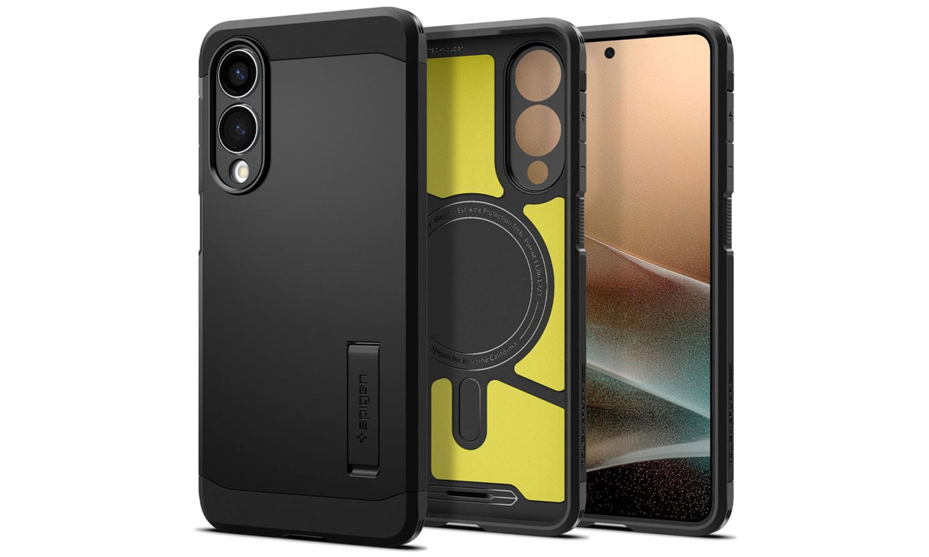 Spigen Tough Armor do Galaxy S25 Edge Black
