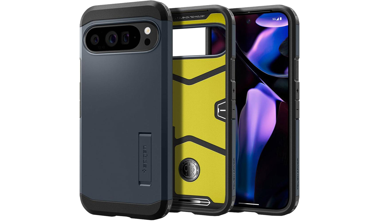 Spigen Tough Armor do Google Pixel 9 Pro XL Metal Slate