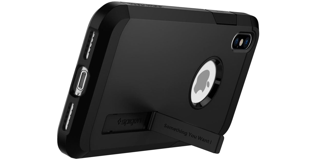 Spigen Tough Armor do iPhone X Funkcja podstawki