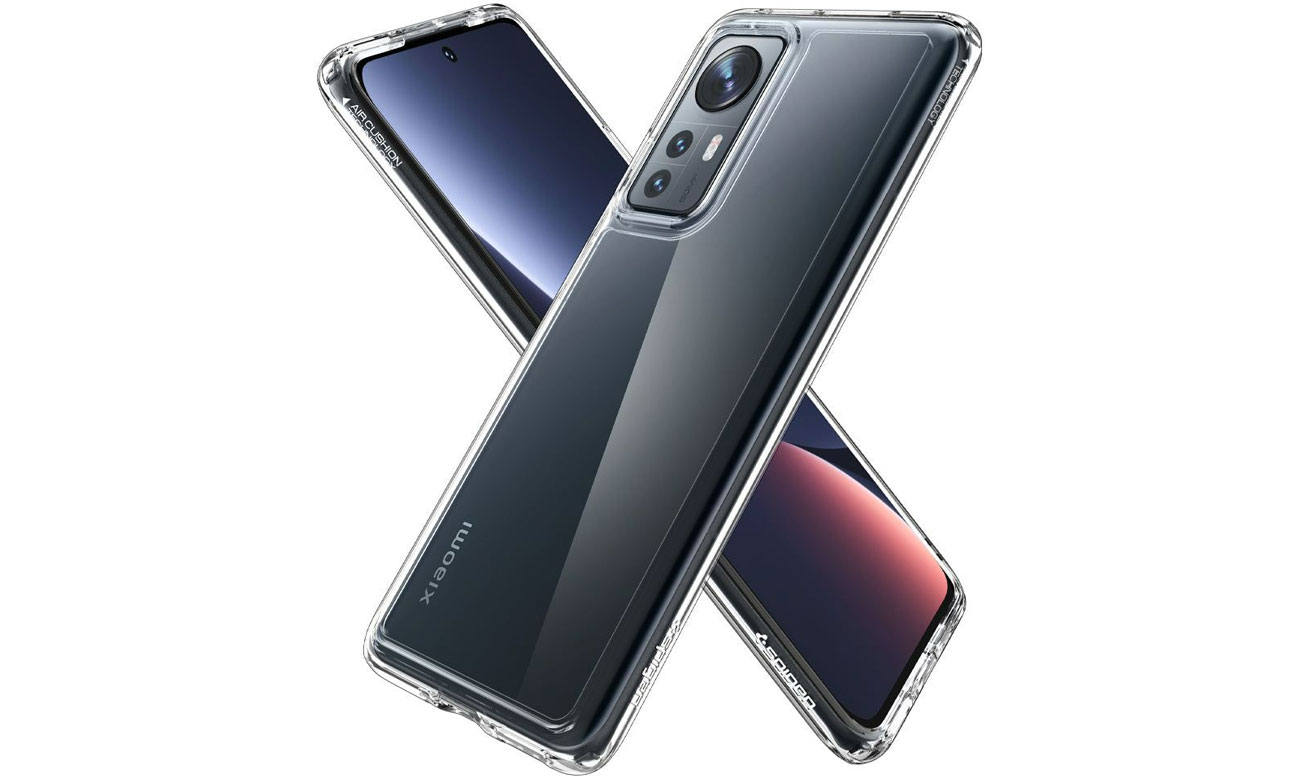 Spigen Ultra Hybrid widok na przód i tył