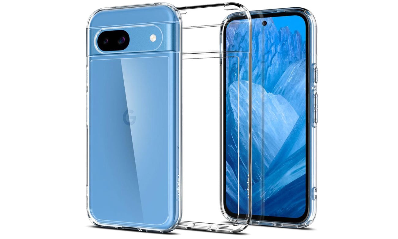 Etui Spigen Ultra Hybrid do Google Pixel 8a 5G Crystal Clear