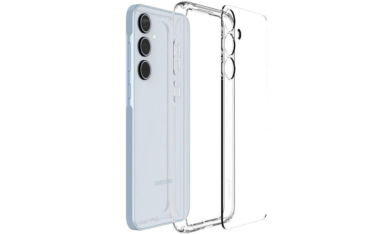 Spigen Ultra Hybrid für Samsung Galaxy A35 5G Crystal Clear Bauweise