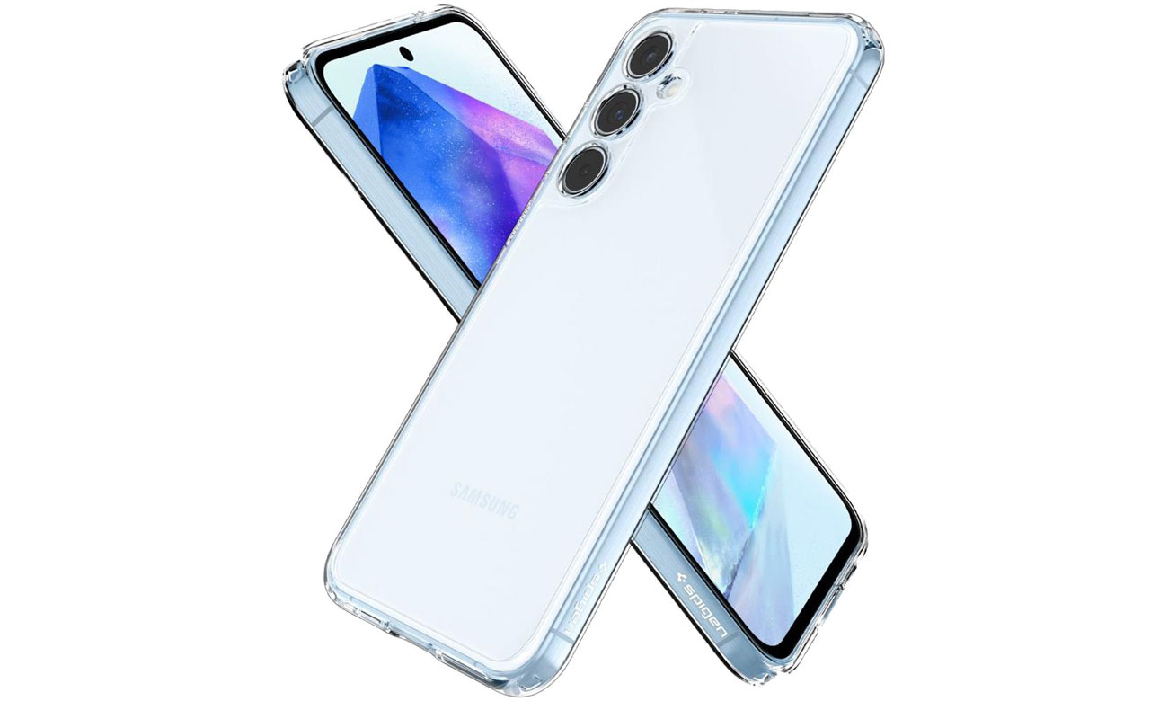 Etui Spigen Ultra Hybrid für Samsung Galaxy A55 5G Crystal Clear