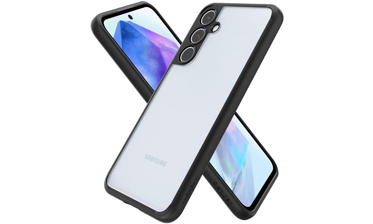 Etui Spigen Ultra Hybrid für Samsung Galaxy A55 5G Matte Black