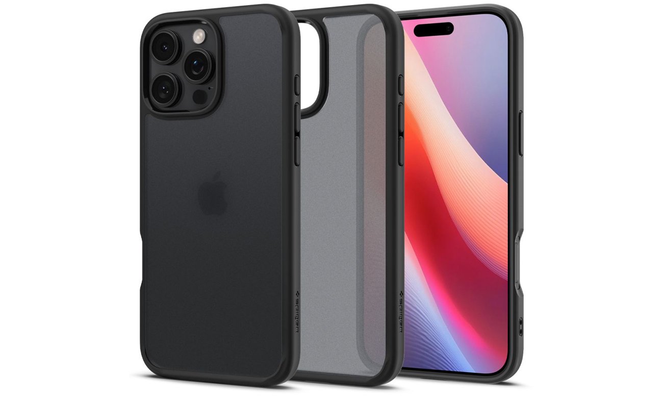 Spigen Ultra Hybrid für iPhone 16 Pro Max Frost Black - Übersicht