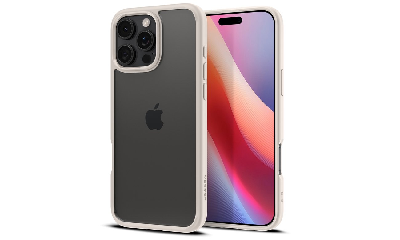 Hülle Spigen Ultra Hybrid für iPhone 16 Pro Naturtitan