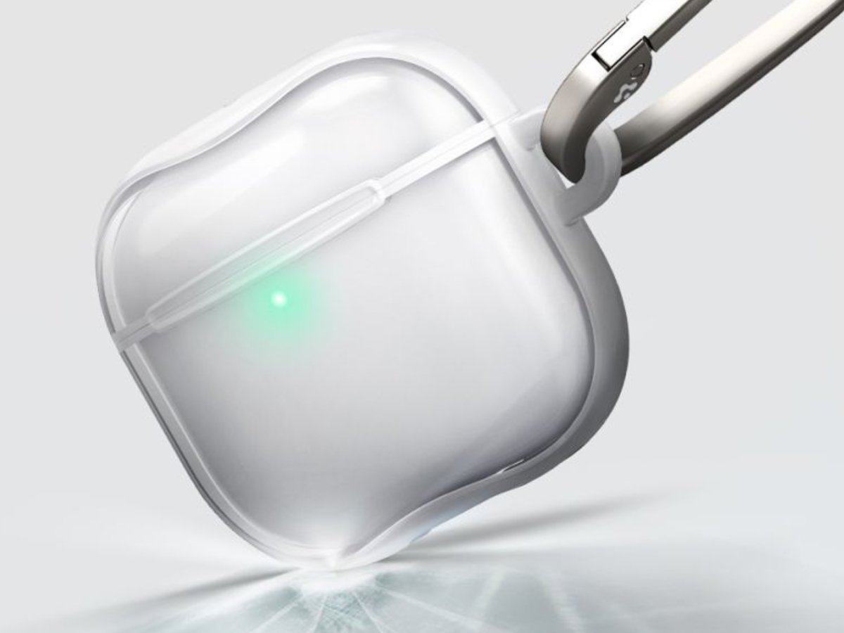 Spigen Ultra Hybrid Hülle für Apple AirPods 4. Generation Jet White - Komfort und Mobilität