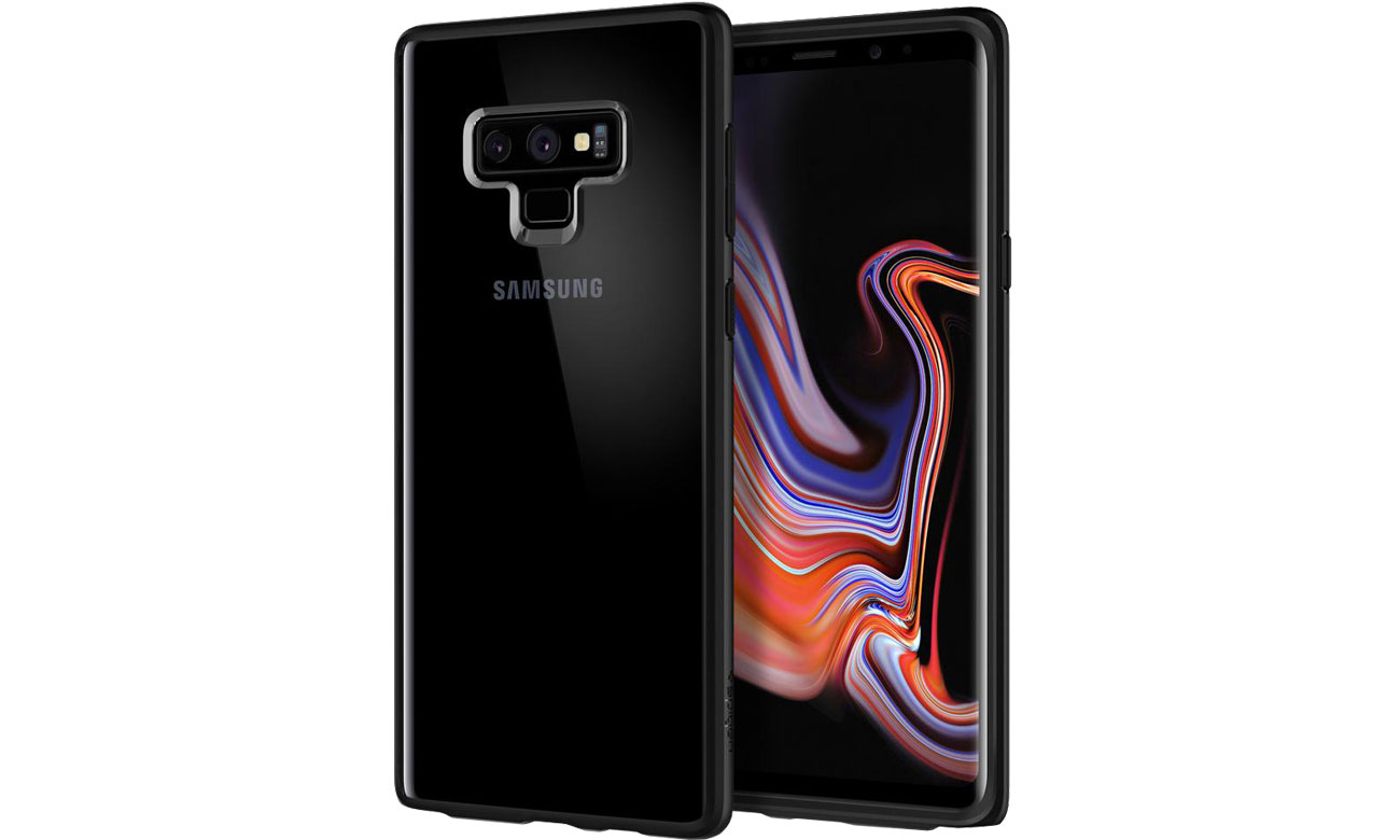 Spigen Ultra Hybrid do Galaxy Note 9 Matte Black Smukła budowa