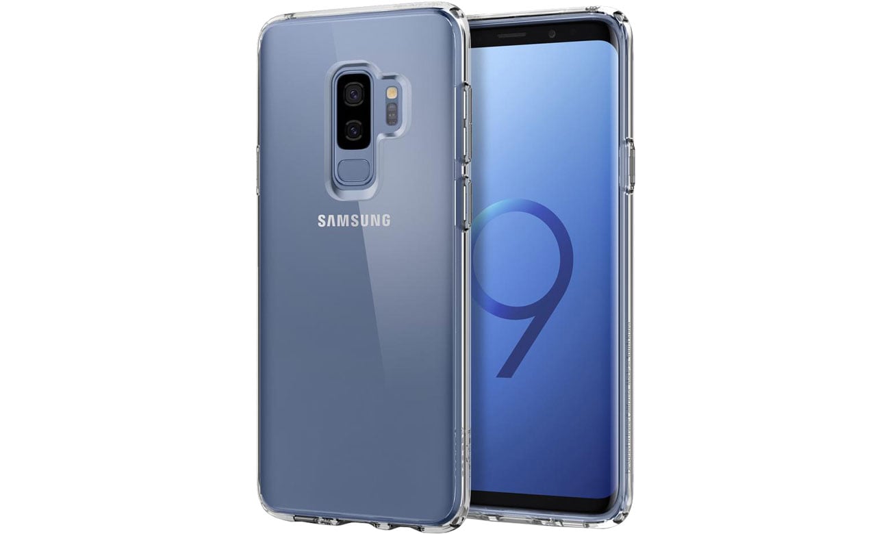 Spigen Ultra Hybrid do Galaxy S9+ Crystal Clear Smukła budowa