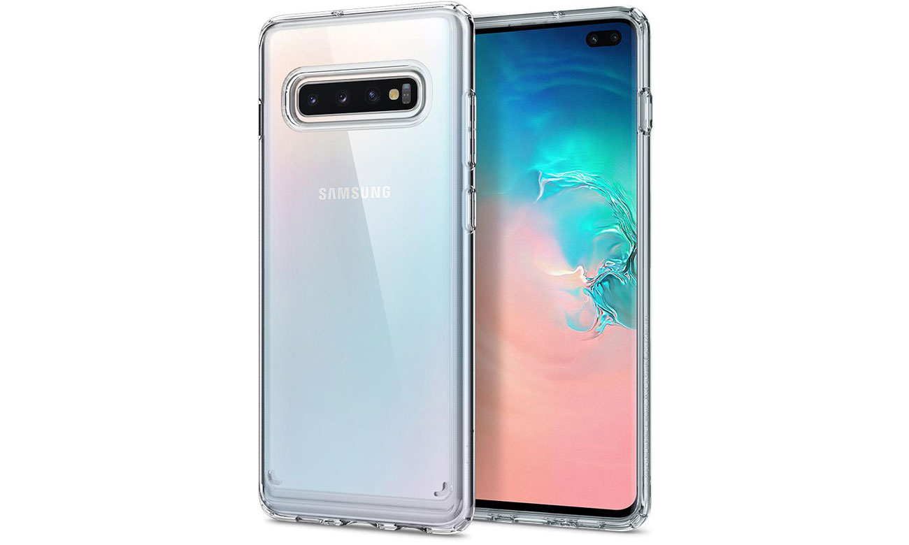 Spigen Ultra Hybrid do Galaxy S10+ Crystal Clear 606CS25766