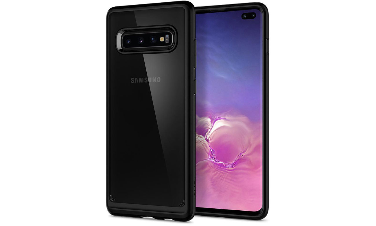 Spigen Ultra Hybrid do Galaxy S10+ Matte Black 606CS25767