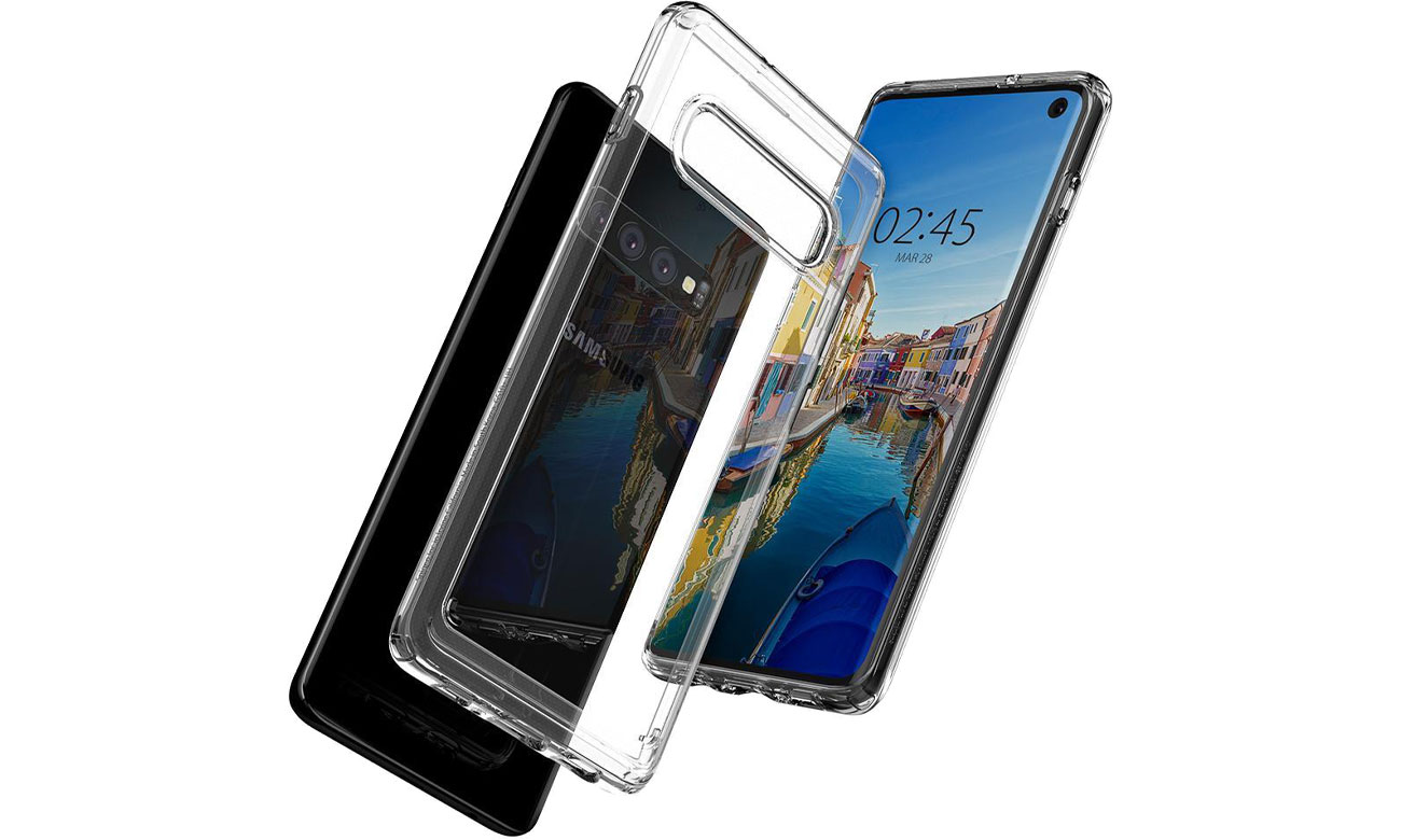 Etui Spigen Ultra Hybrid Crystal Clear do Galaxy S10