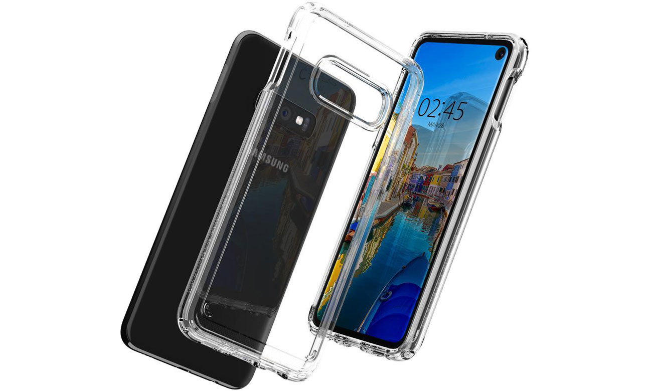 Etui Spigen Ultra Hybrid Matte Black do Galaxy S10e