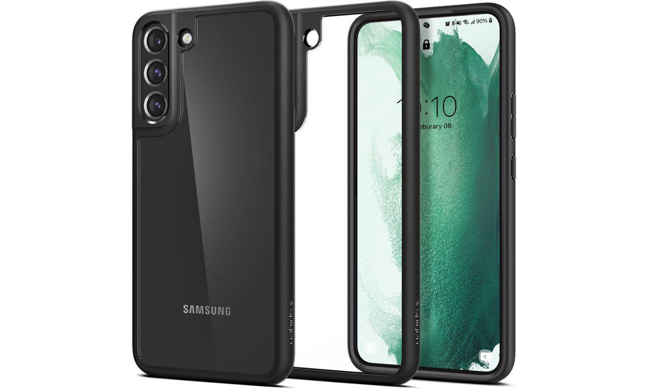 Spigen Ultra Hybrid do Samsung Galaxy S22+ czarny