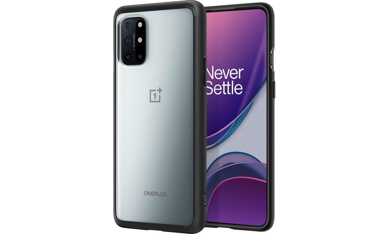 Etui / obudowa na smartfona Spigen Ultra Hybrid do OnePlus 8T Black ACS02061