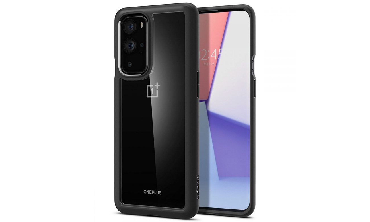 Etui Spigen Ultra Hybrid do OnePlus 9 Pro Czarne