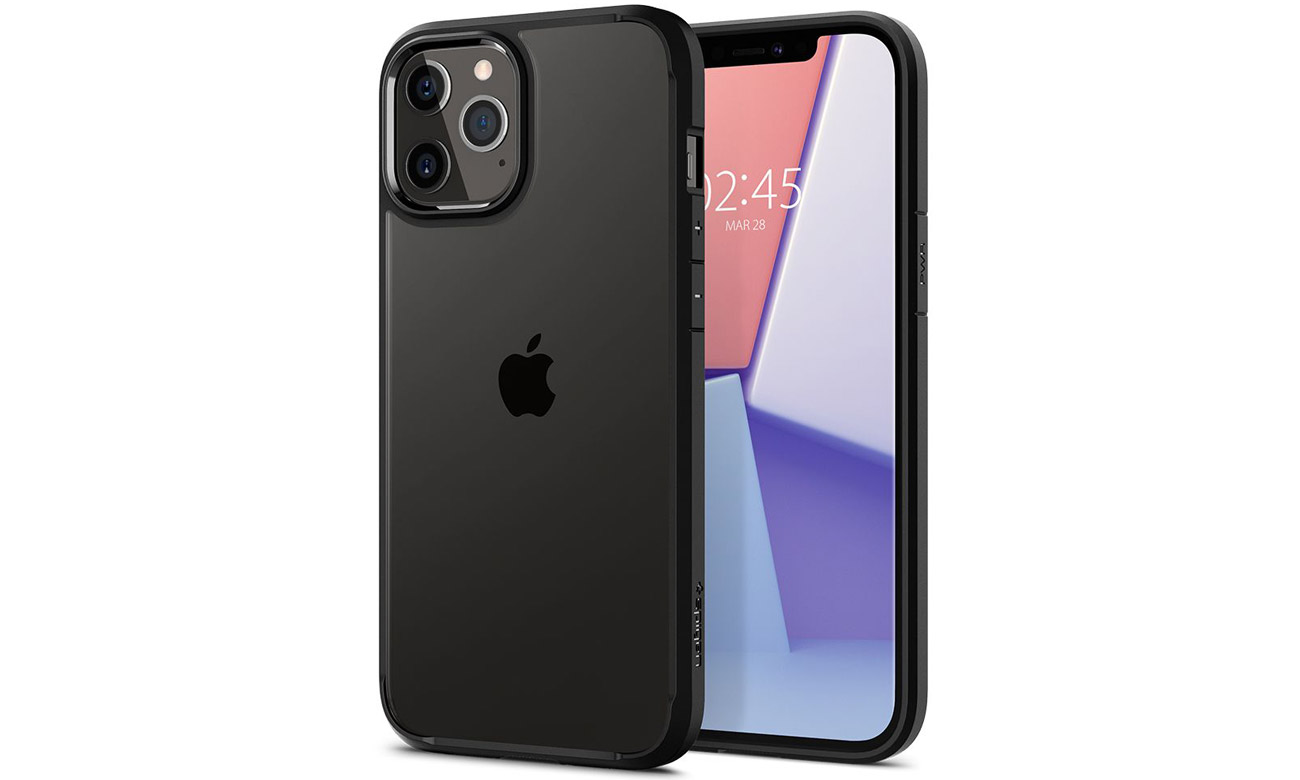 Spigen Ultra Hybrid Black do iPhone 12 Pro Max
