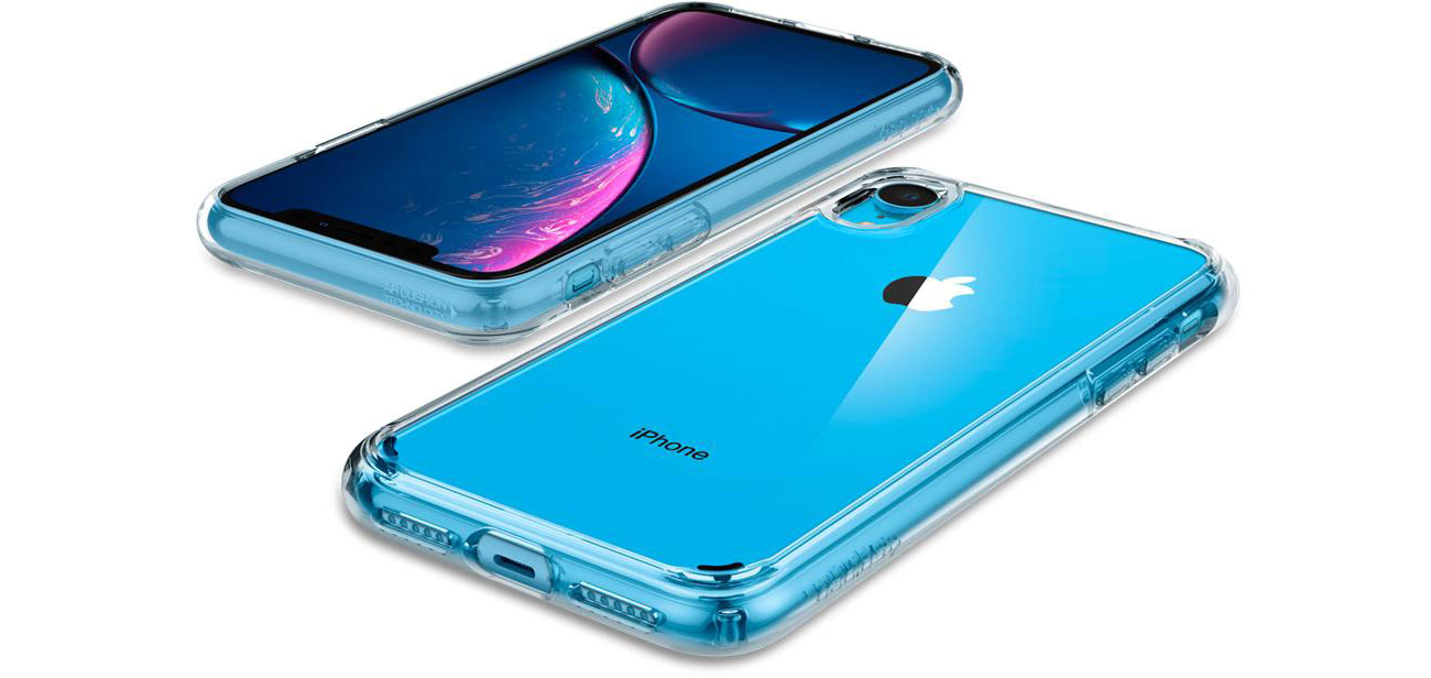 Spigen Ultra Hybrid do iPhone XR upadki